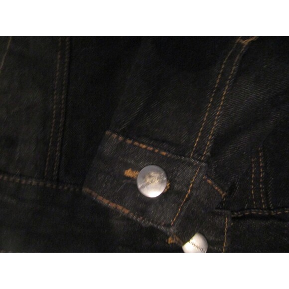 Members Only Jean Jacket Space Jam New Legacy Looney Tunes Denim Black Size M - Picture 8 of 8
